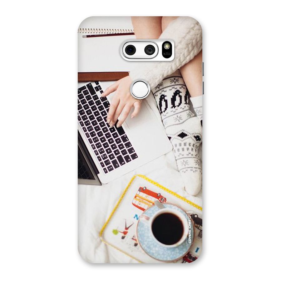 Winter Relaxation Back Case for LG V30