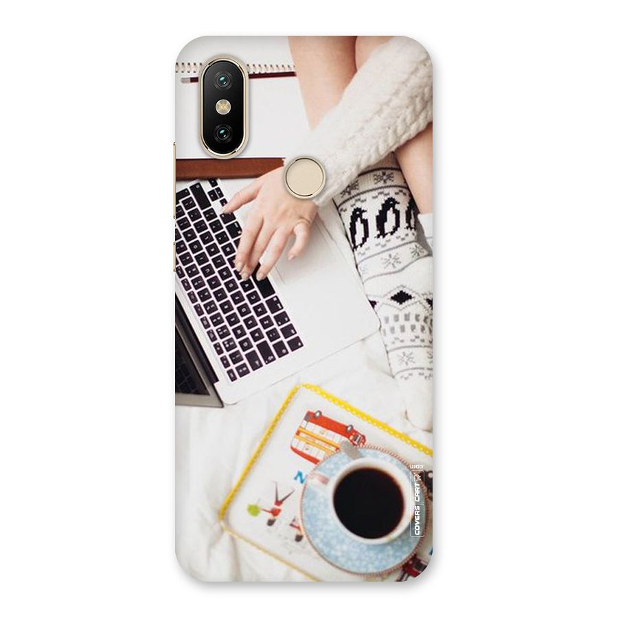 Winter Relaxation Back Case for Mi A2