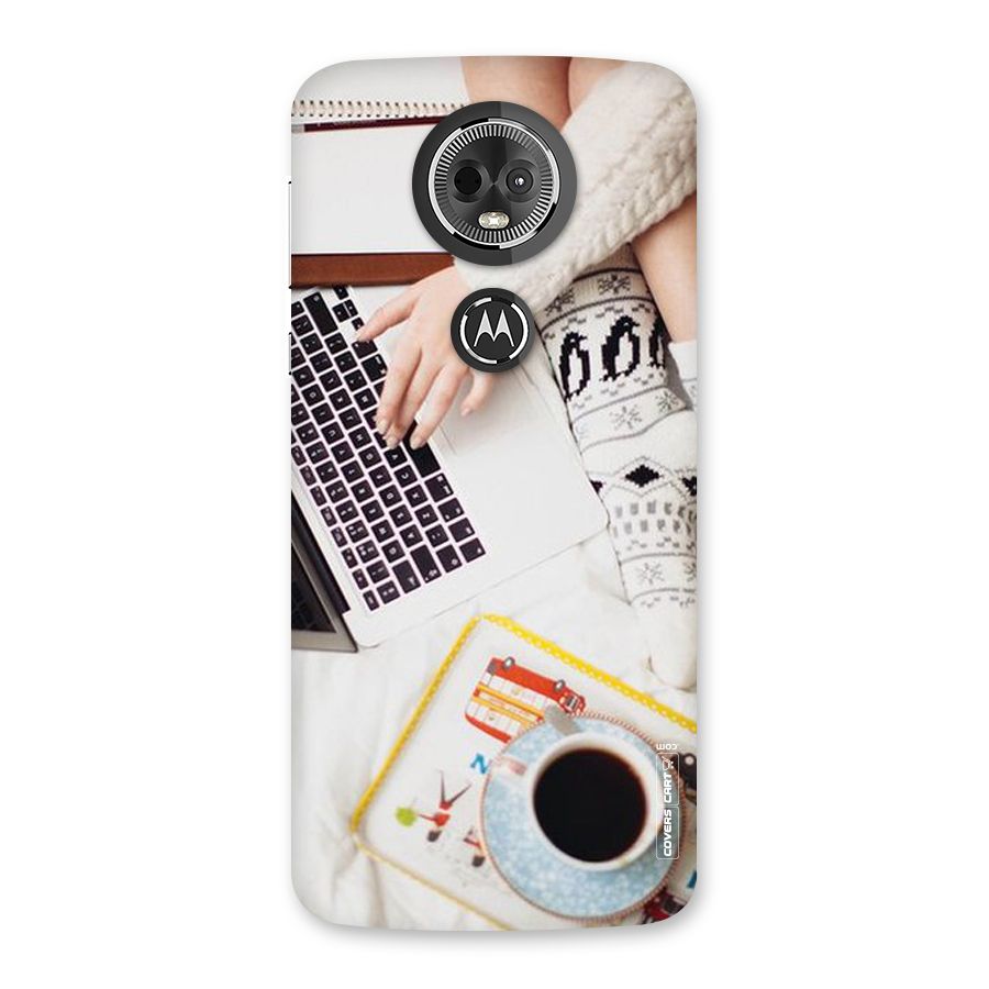 Winter Relaxation Back Case for Moto E5 Plus