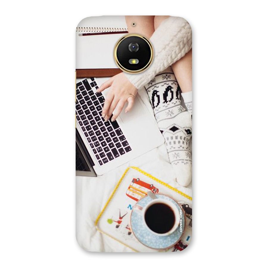 Winter Relaxation Back Case for Moto G5s