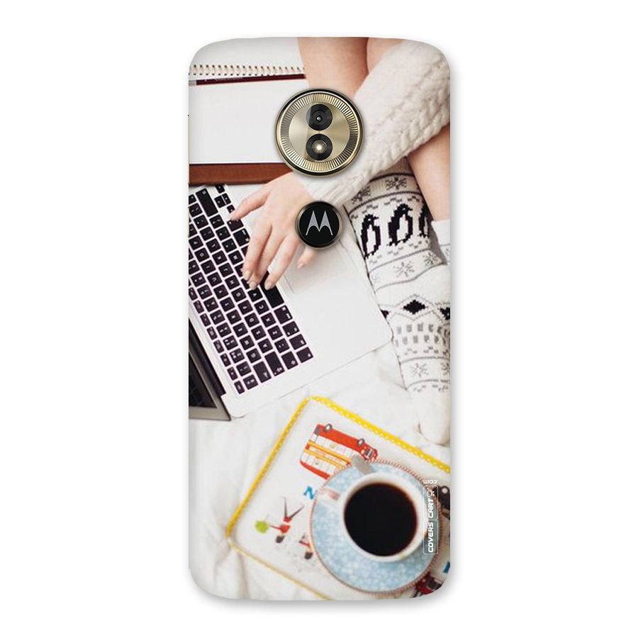 Winter Relaxation Back Case for Moto G6 Play