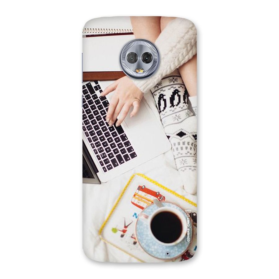 Winter Relaxation Back Case for Moto G6 Plus