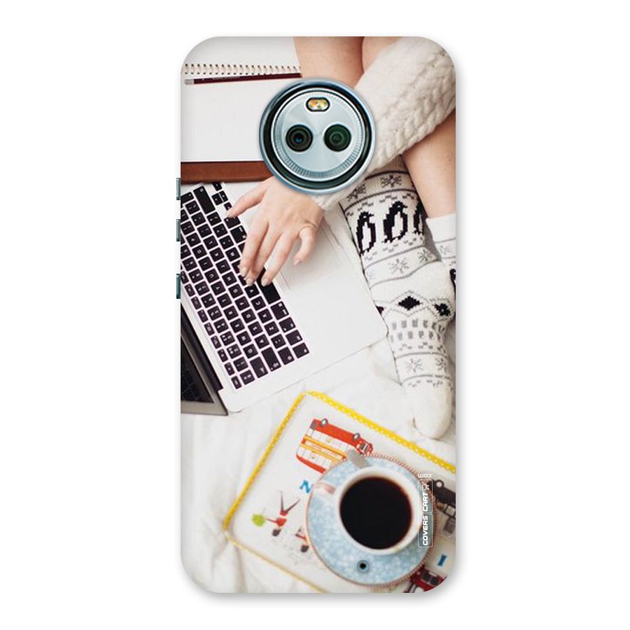 Winter Relaxation Back Case for Moto X4