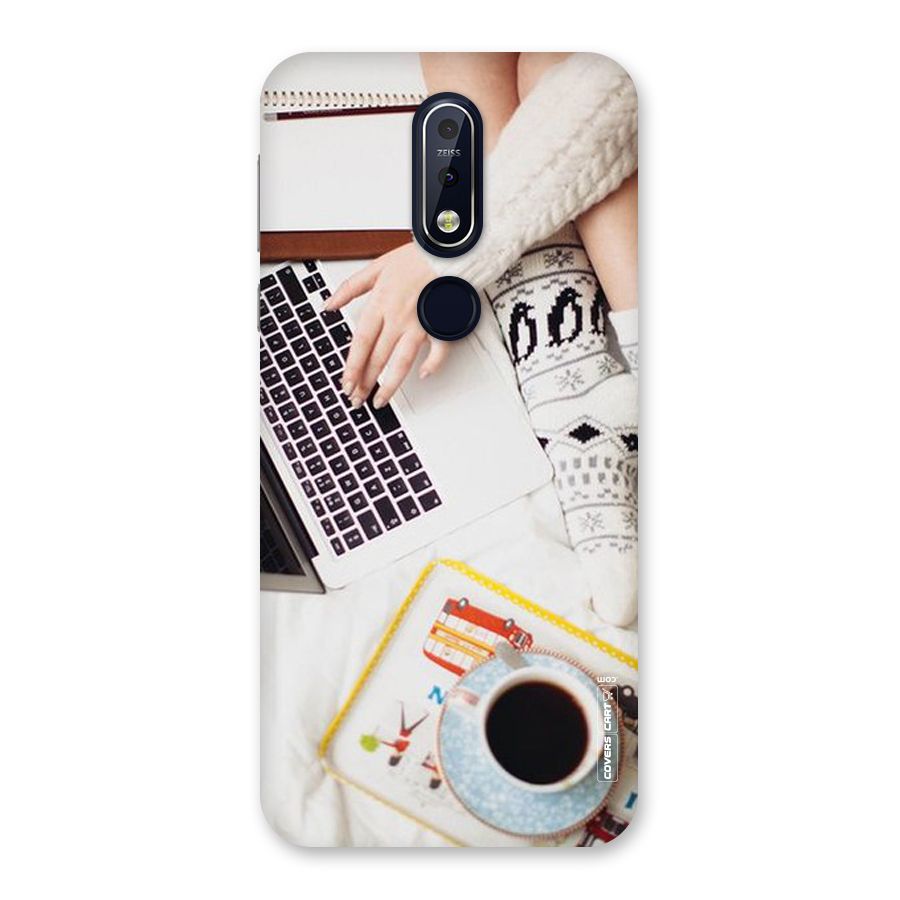 Winter Relaxation Back Case for Nokia 7.1