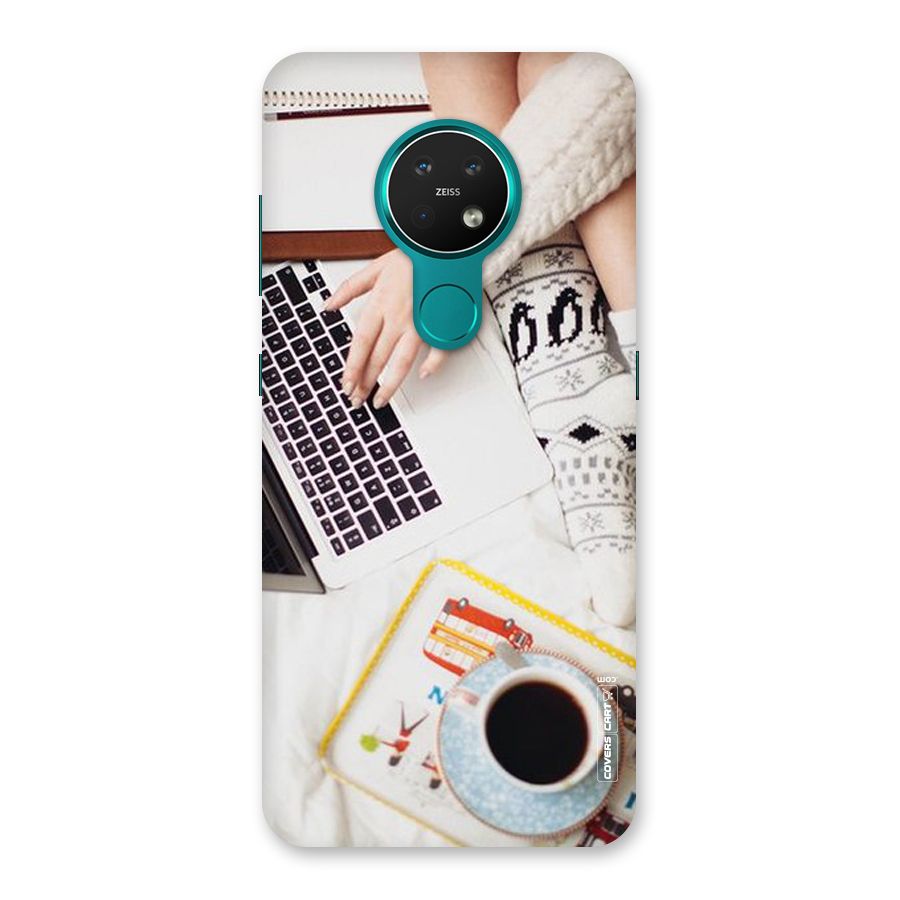 Winter Relaxation Back Case for Nokia 7.2