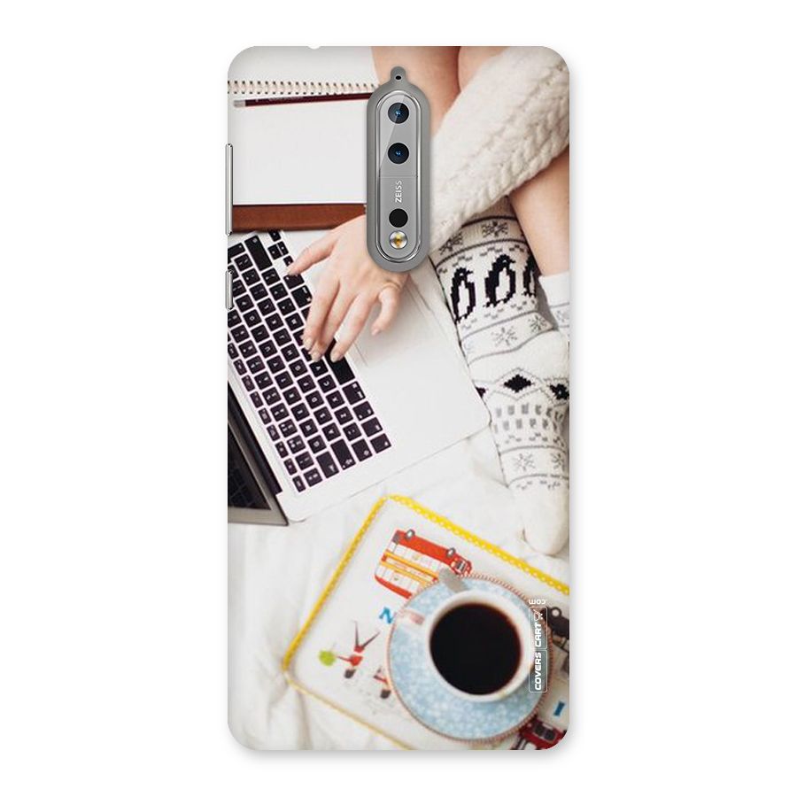Winter Relaxation Back Case for Nokia 8