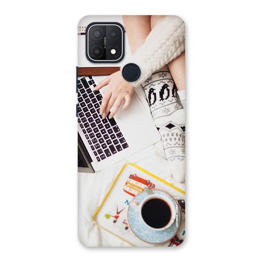 Winter Relaxation Back Case for Oppo A15s