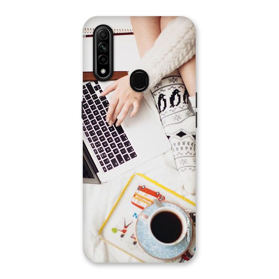 Winter Relaxation Back Case for Oppo A31