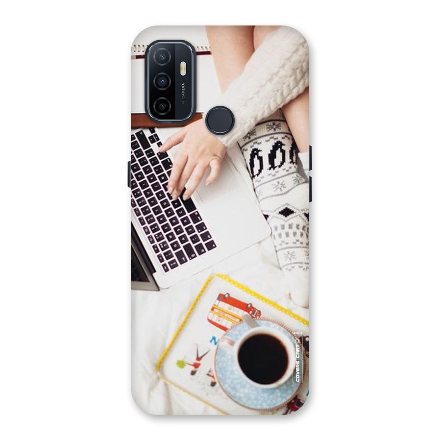 Winter Relaxation Back Case for Oppo A32