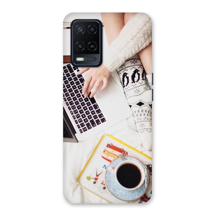 Winter Relaxation Back Case for Oppo A54