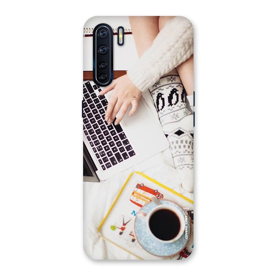Winter Relaxation Back Case for Oppo F15