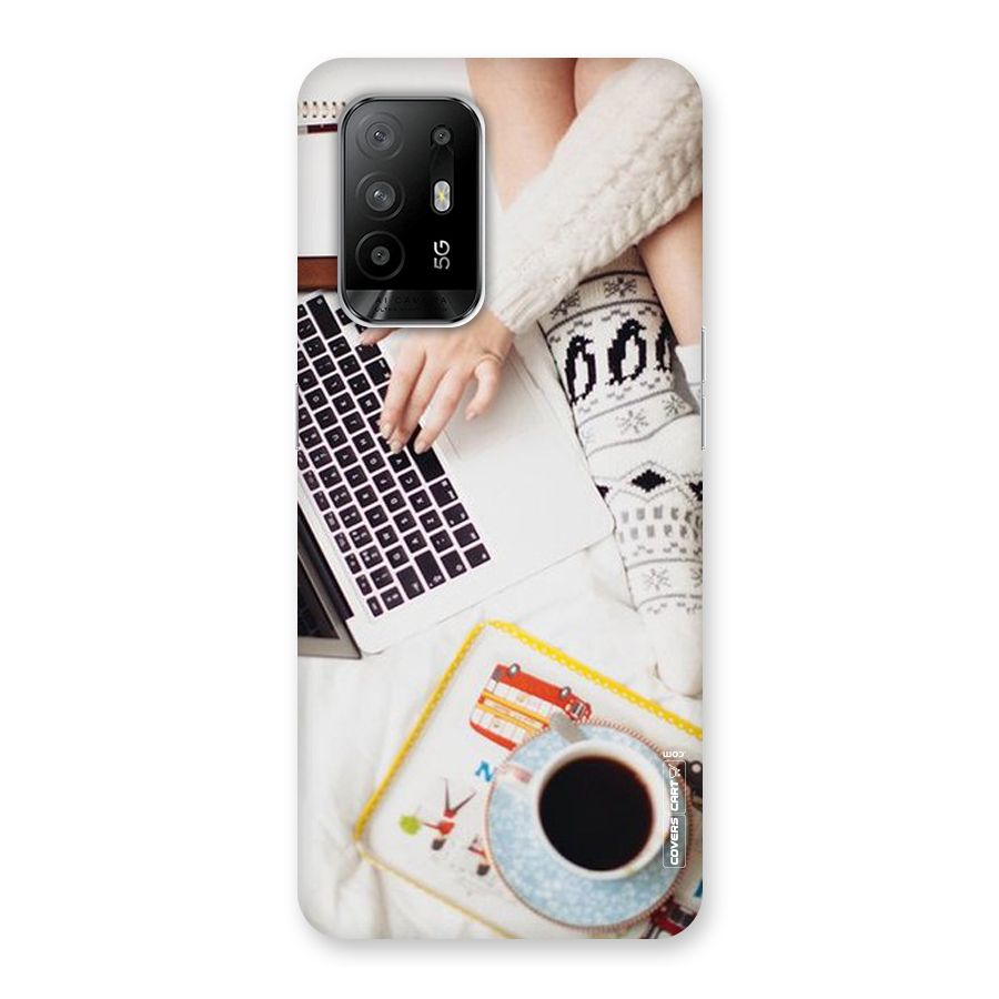 Winter Relaxation Back Case for Oppo F19 Pro Plus 5G