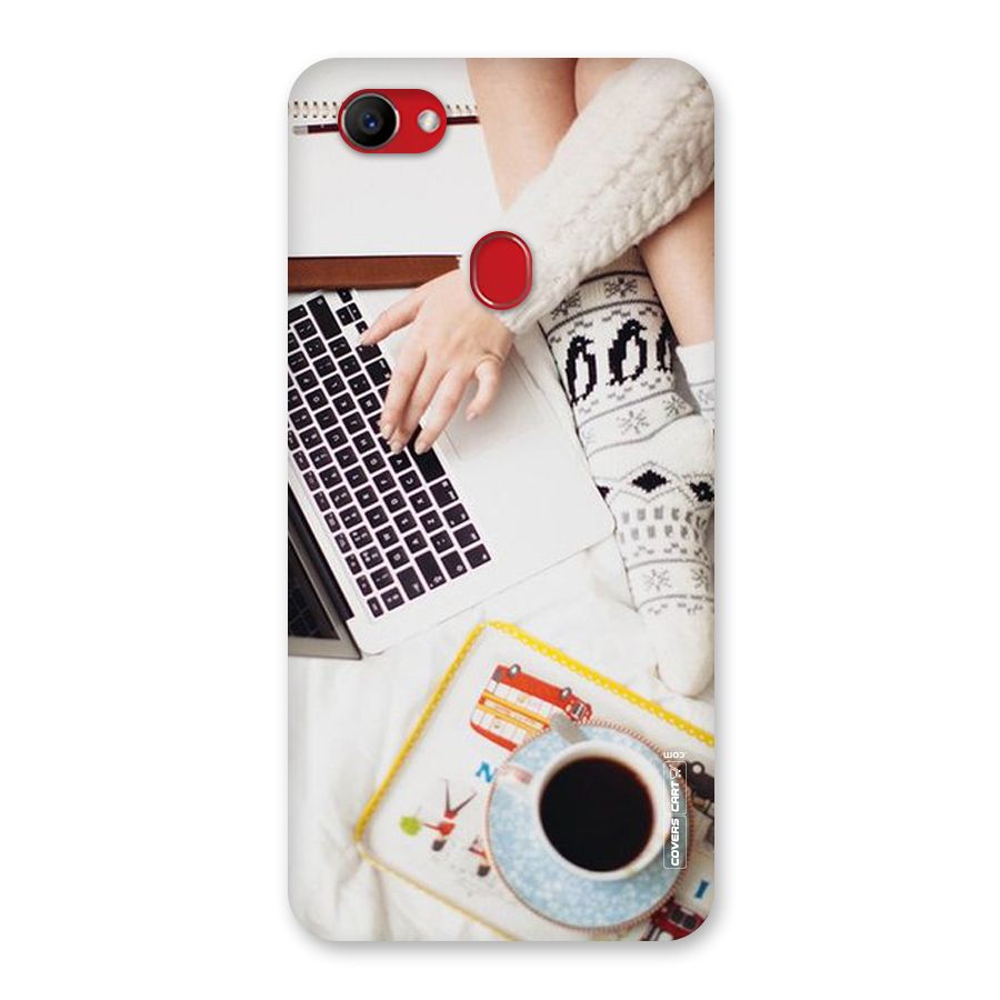 Winter Relaxation Back Case for Oppo F7