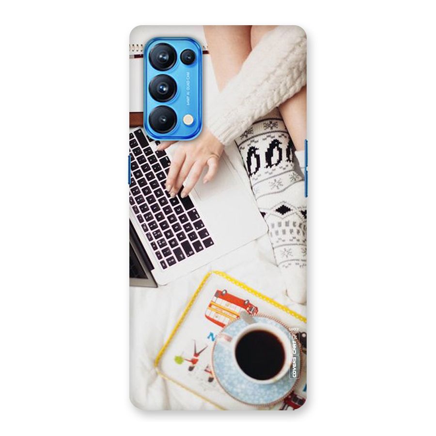 Winter Relaxation Back Case for Oppo Reno5 Pro 5G