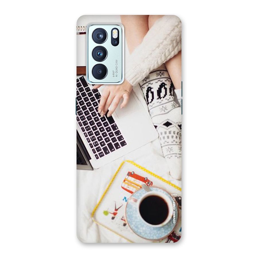 Winter Relaxation Back Case for Oppo Reno6 Pro 5G