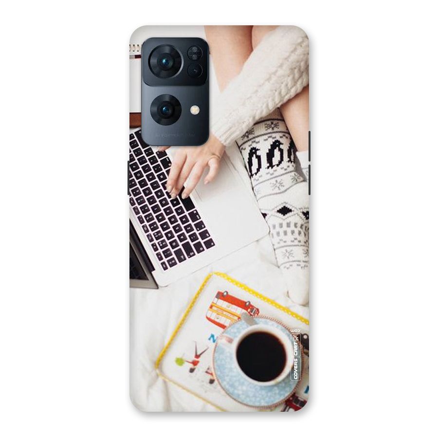 Winter Relaxation Back Case for Oppo Reno7 Pro 5G