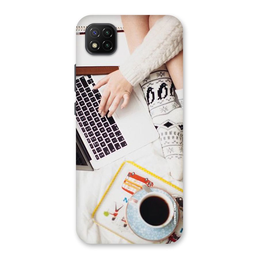 Winter Relaxation Back Case for Poco C3