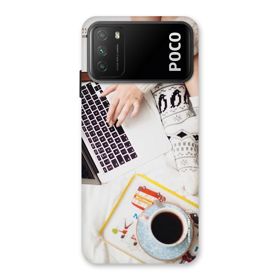 Winter Relaxation Back Case for Poco M3