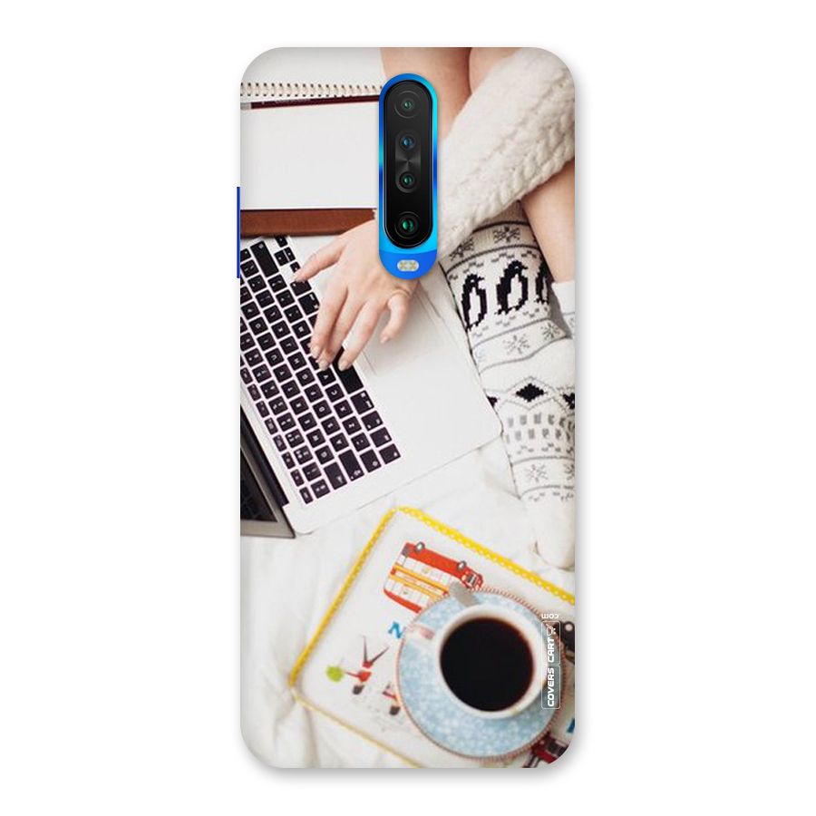 Winter Relaxation Back Case for Poco X2