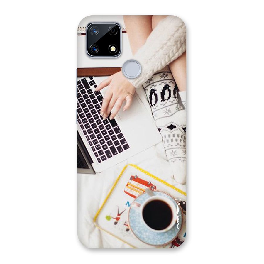 Winter Relaxation Back Case for Realme Narzo 20