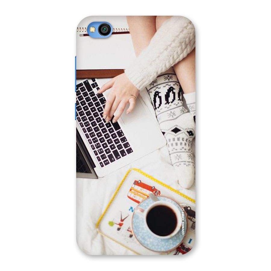 Winter Relaxation Back Case for Redmi Go