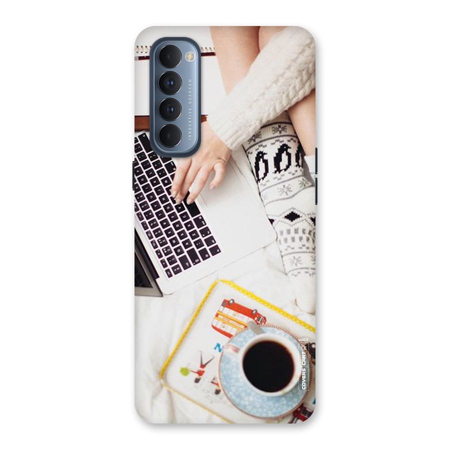 Winter Relaxation Back Case for Reno4 Pro
