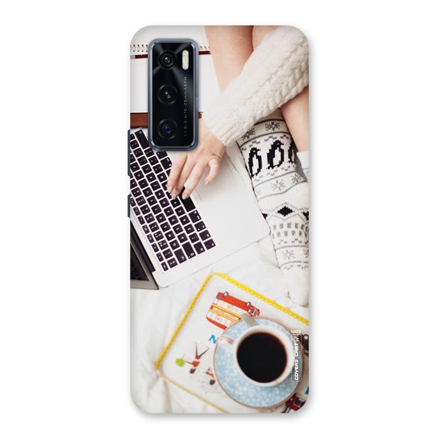 Winter Relaxation Back Case for Vivo V20 SE