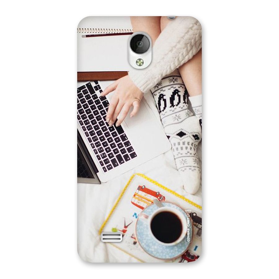Winter Relaxation Back Case for Vivo Y21