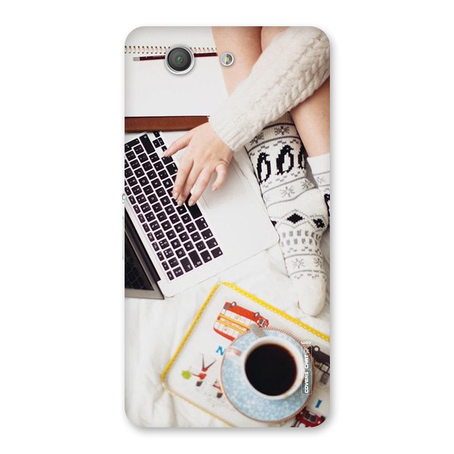 Winter Relaxation Back Case for Xperia Z3 Compact