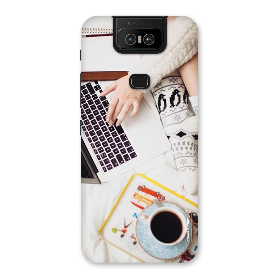 Winter Relaxation Back Case for Zenfone 6z