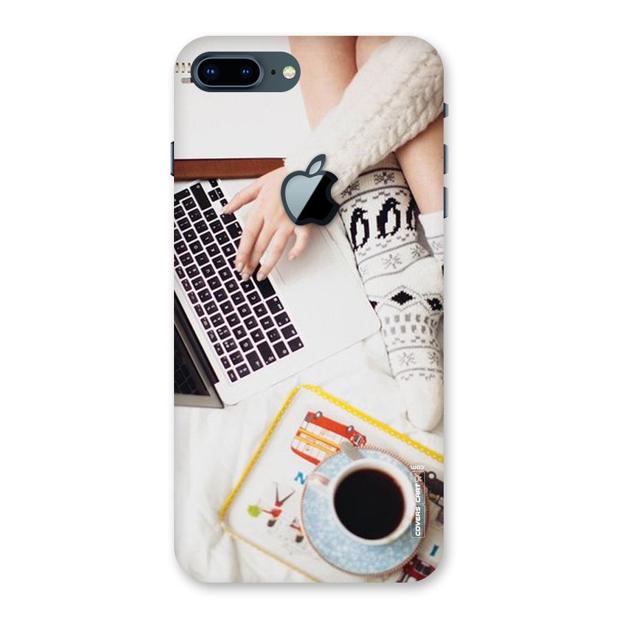 Winter Relaxation Back Case for iPhone 7 Plus Apple Cut