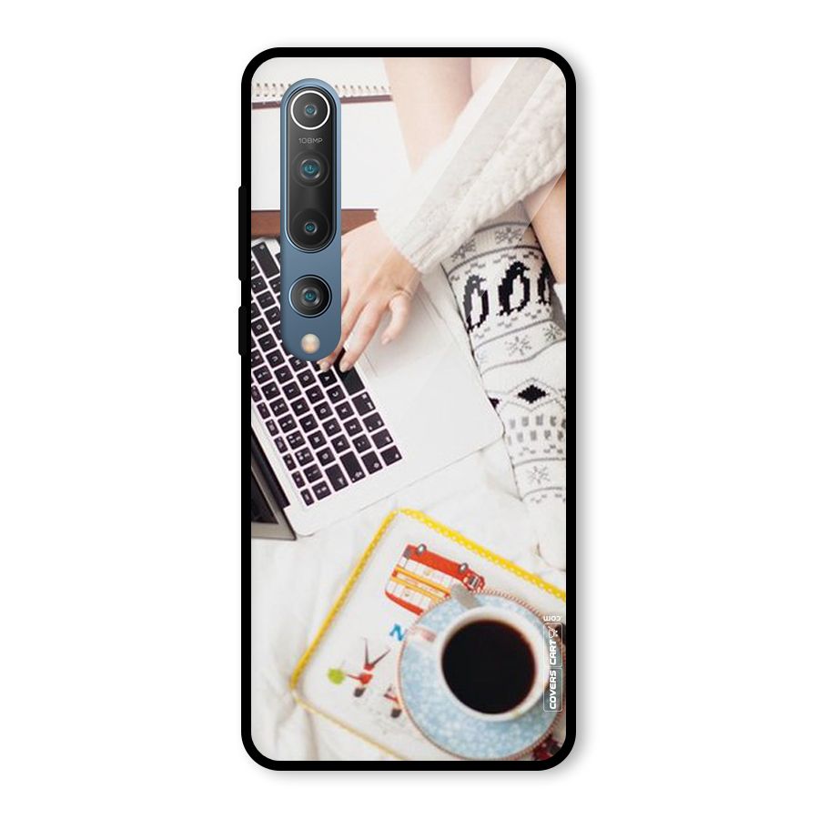Winter Relaxation Glass Back Case for Mi 10