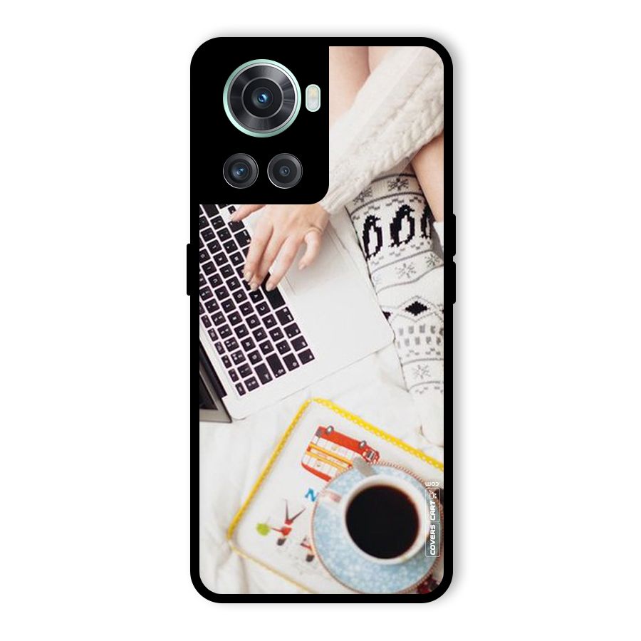 Winter Relaxation Glass Back Case for OnePlus 10R