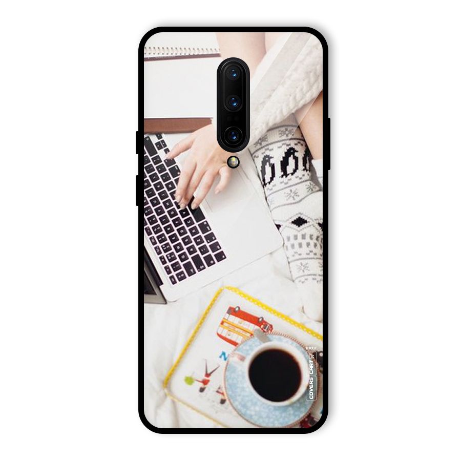 Winter Relaxation Glass Back Case for OnePlus 7 Pro