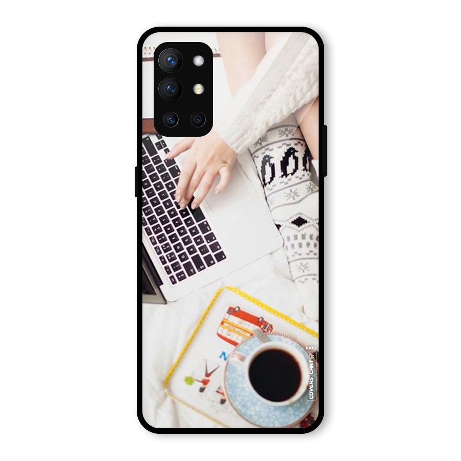 Winter Relaxation Glass Back Case for OnePlus 9R