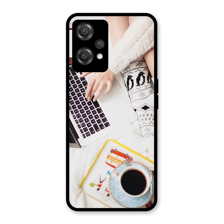 Winter Relaxation Glass Back Case for OnePlus Nord CE 2 Lite 5G