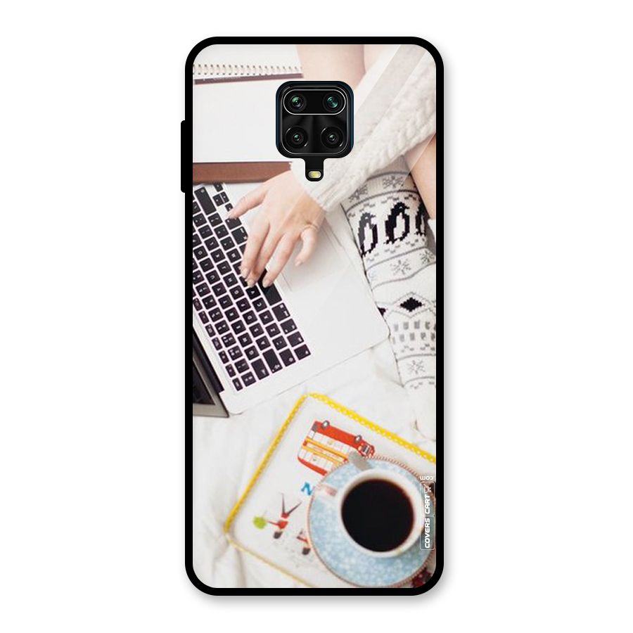 Winter Relaxation Glass Back Case for Poco M2 Pro