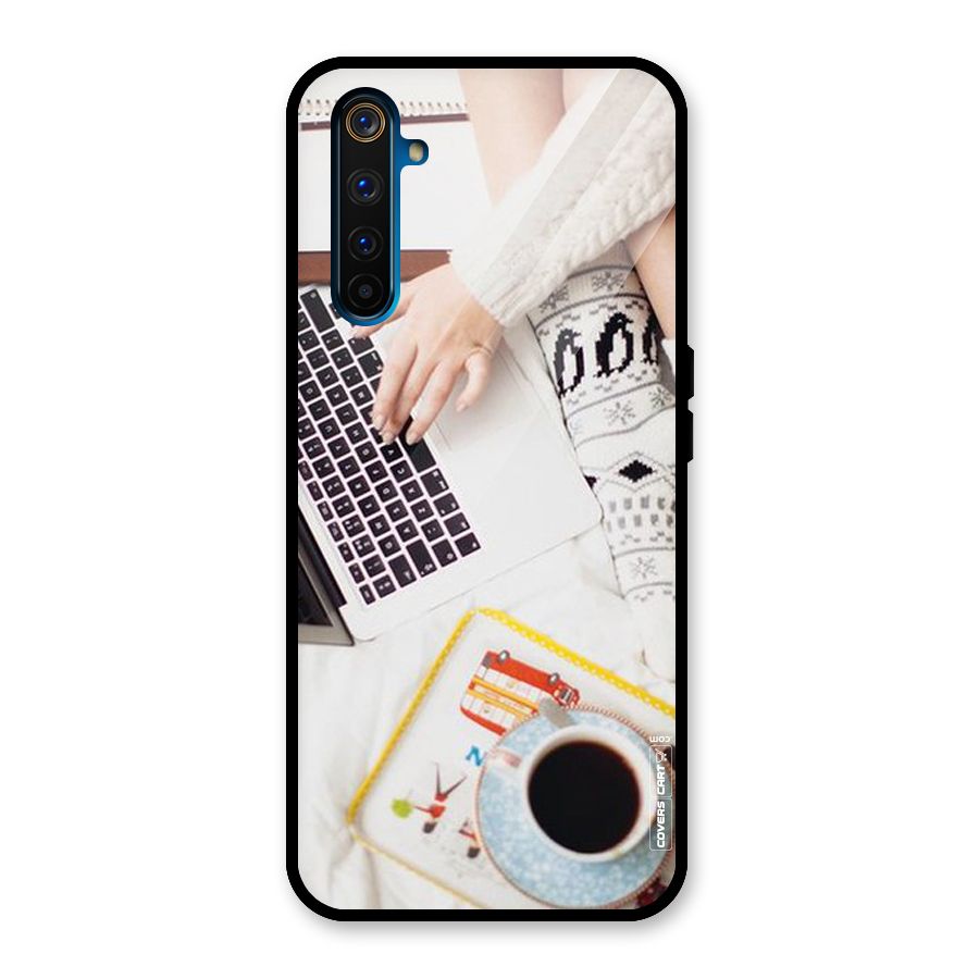 Winter Relaxation Glass Back Case for Realme 6 Pro