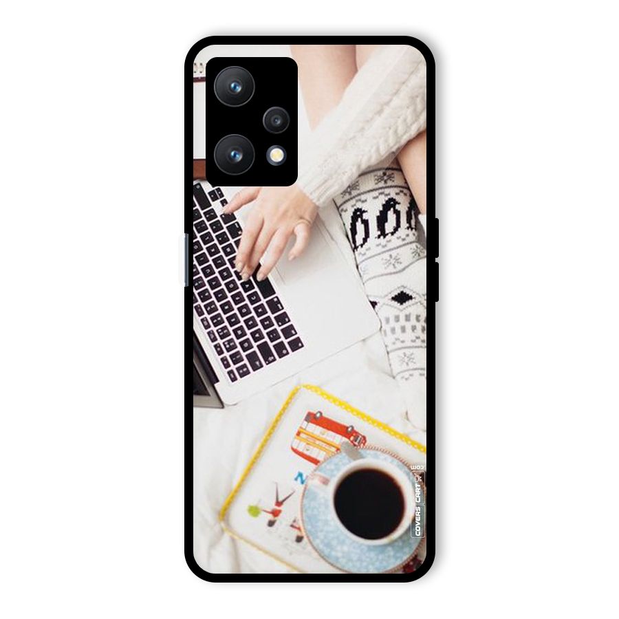 Winter Relaxation Glass Back Case for Realme 9 Pro 5G