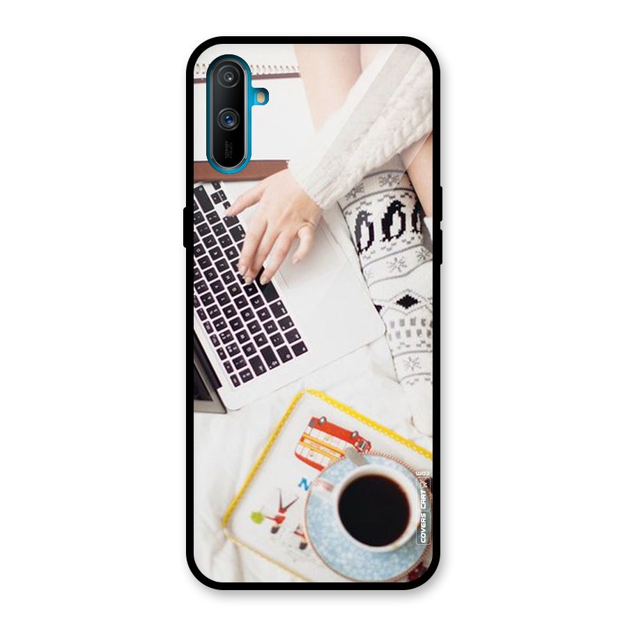 Winter Relaxation Glass Back Case for Realme C3