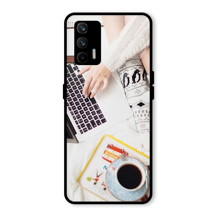 Winter Relaxation Glass Back Case for Realme GT 5G