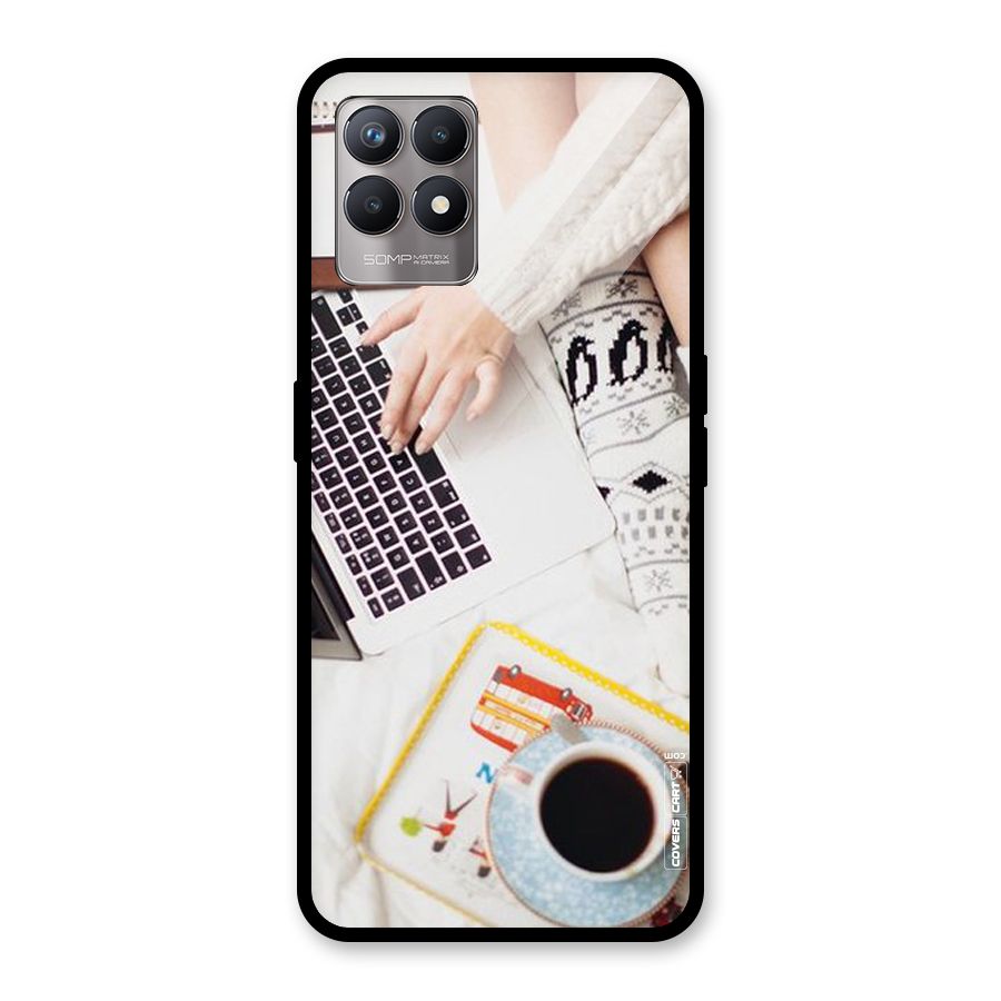 Winter Relaxation Glass Back Case for Realme Narzo 50