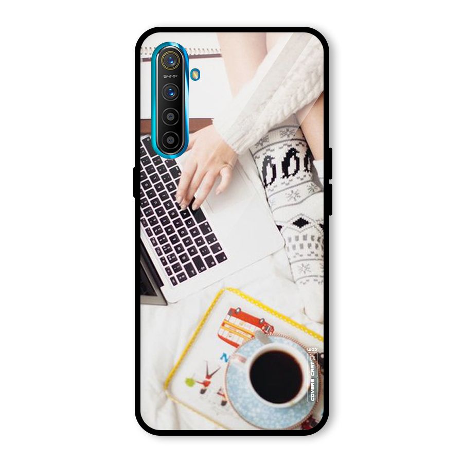 Winter Relaxation Glass Back Case for Realme X2