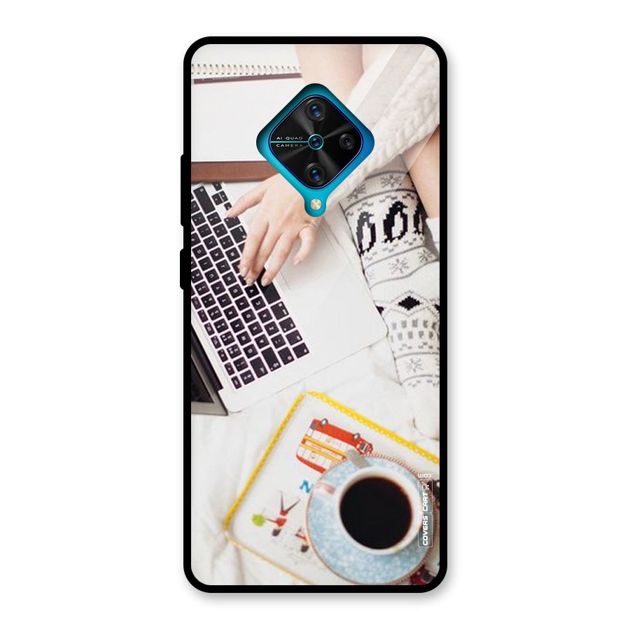 Winter Relaxation Glass Back Case for Vivo S1 Pro