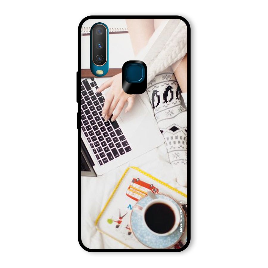 Winter Relaxation Glass Back Case for Vivo U10
