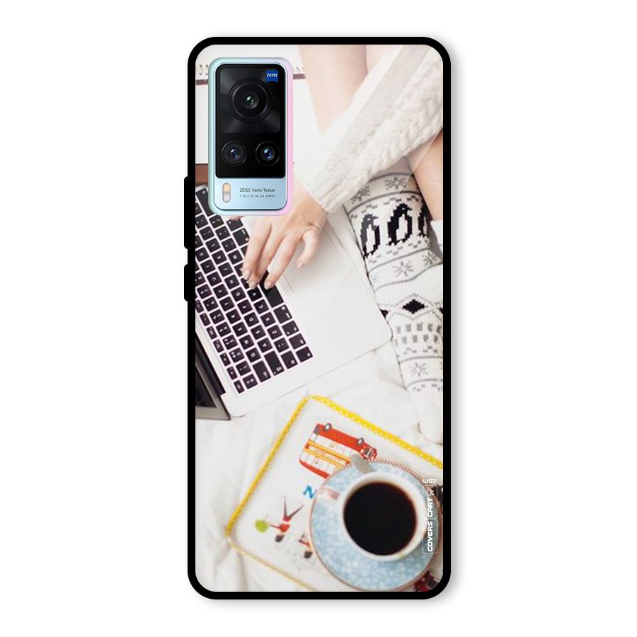 Winter Relaxation Glass Back Case for Vivo X60