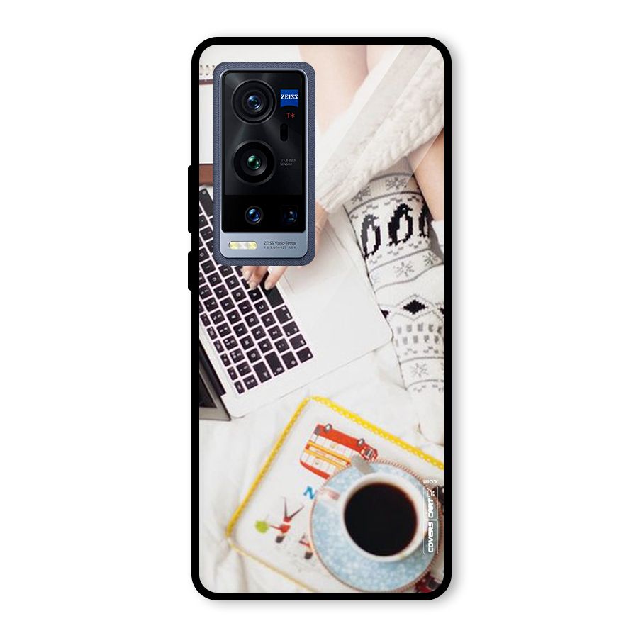 Winter Relaxation Glass Back Case for Vivo X60 Pro Plus