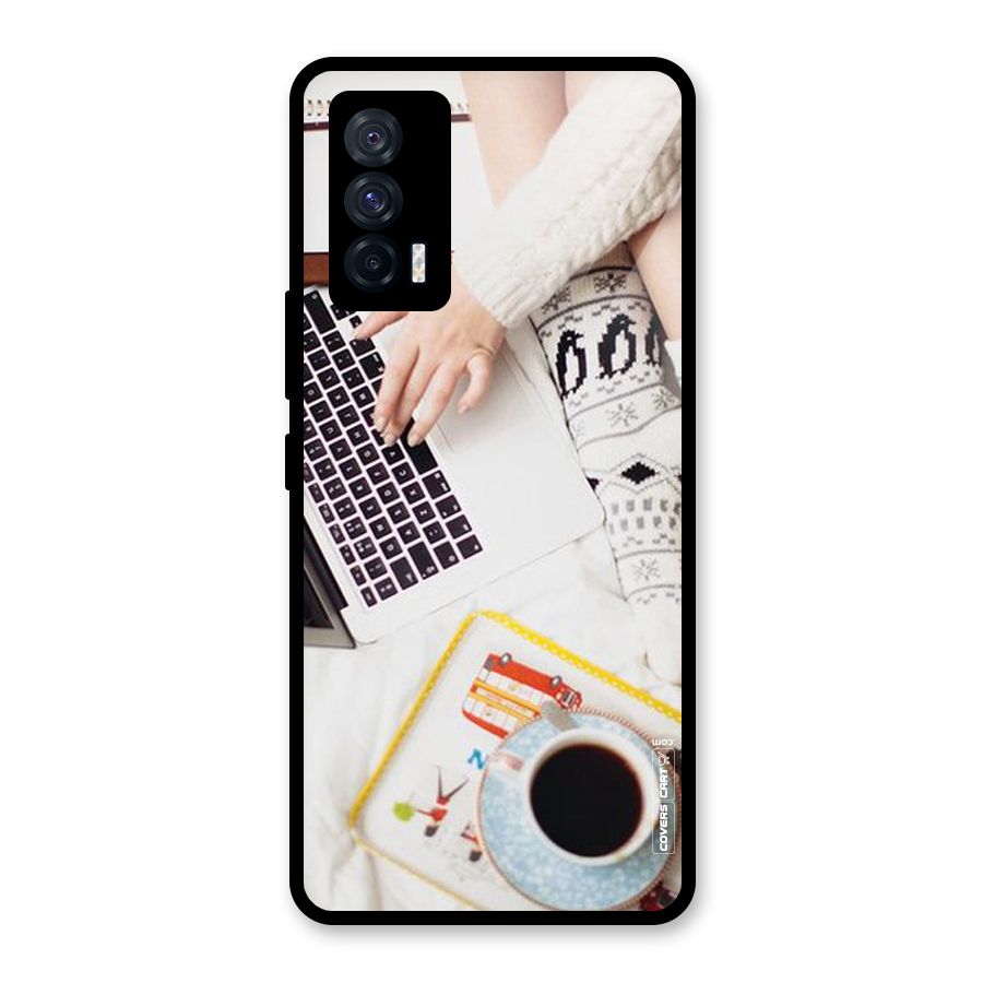 Winter Relaxation Glass Back Case for Vivo iQOO 7 5G