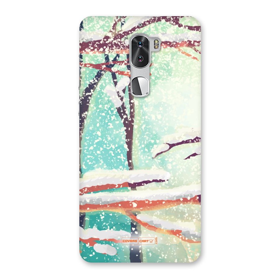 Winter Season Back Case for Coolpad Cool 1