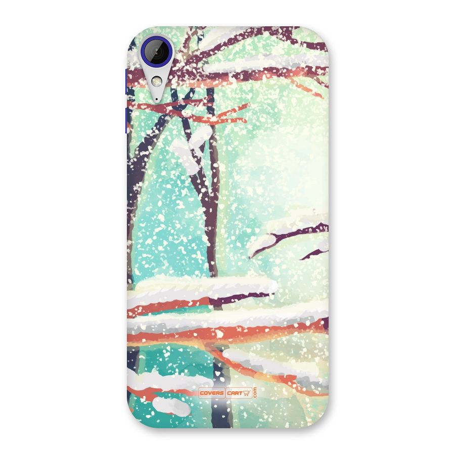 Winter Season Back Case for Desire 830
